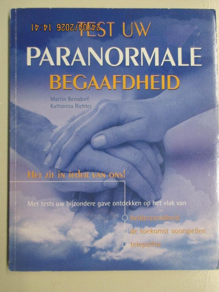 Martin Bensdorf en K.Richter -Test uw paranormale, Ophalen of Verzenden, Zo goed als nieuw, Overige onderwerpen, Achtergrond en Informatie