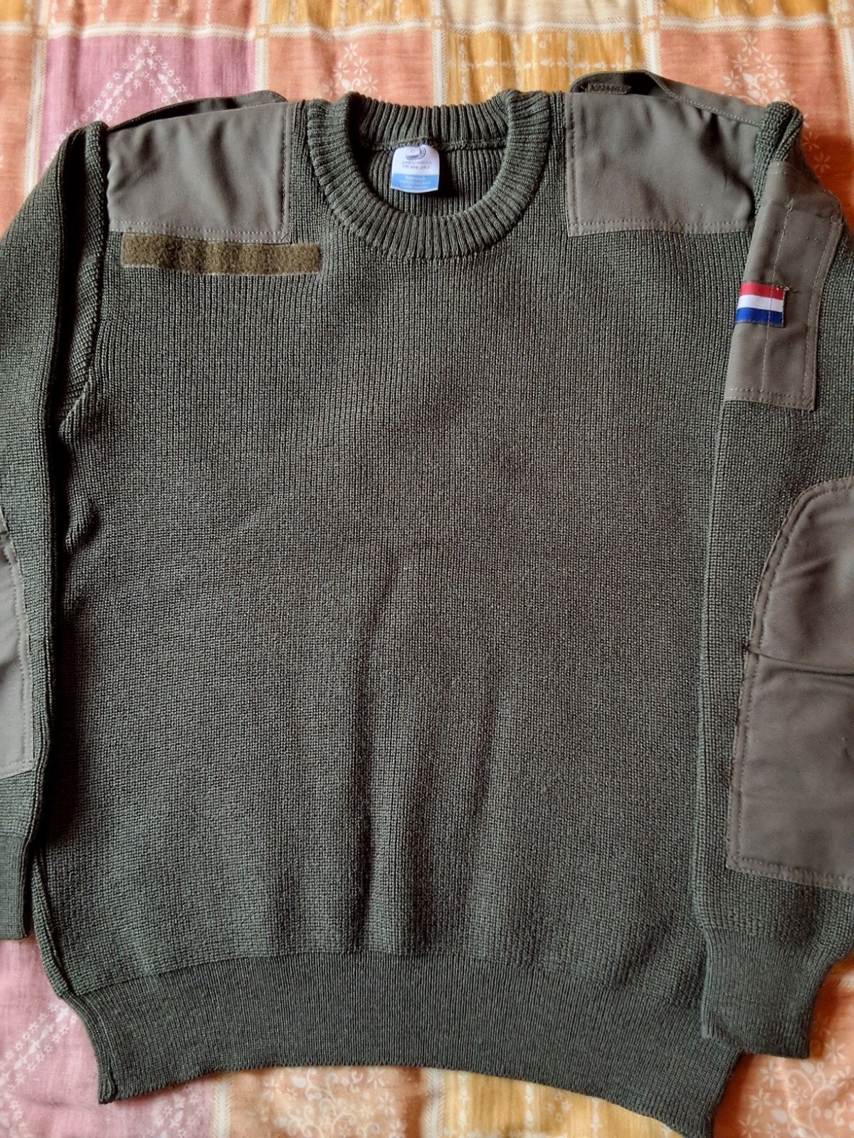 Nieuwe Leger Trui - Zuiver Scheerwol, Maat 52/54 (L), Onbekend, Nieuw, Ophalen of Verzenden