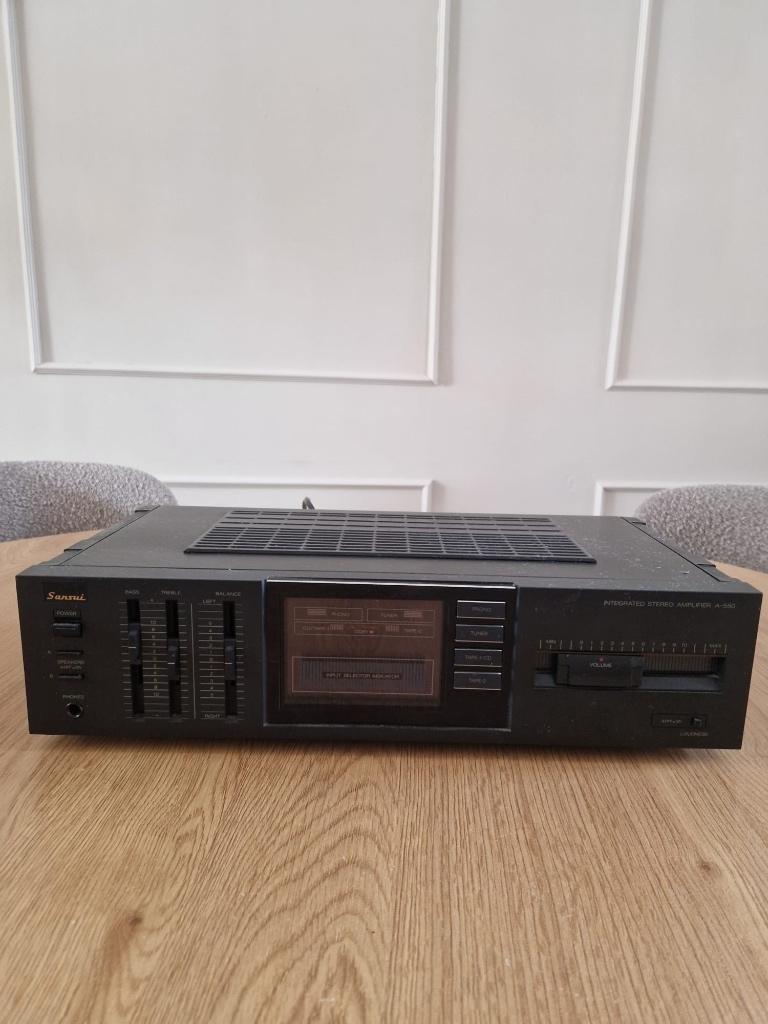 Sansui A-550 Versterker, Audio, Tv en Foto, Versterkers en Receivers, Ophalen of Verzenden, Zo goed als nieuw, Overige merken
