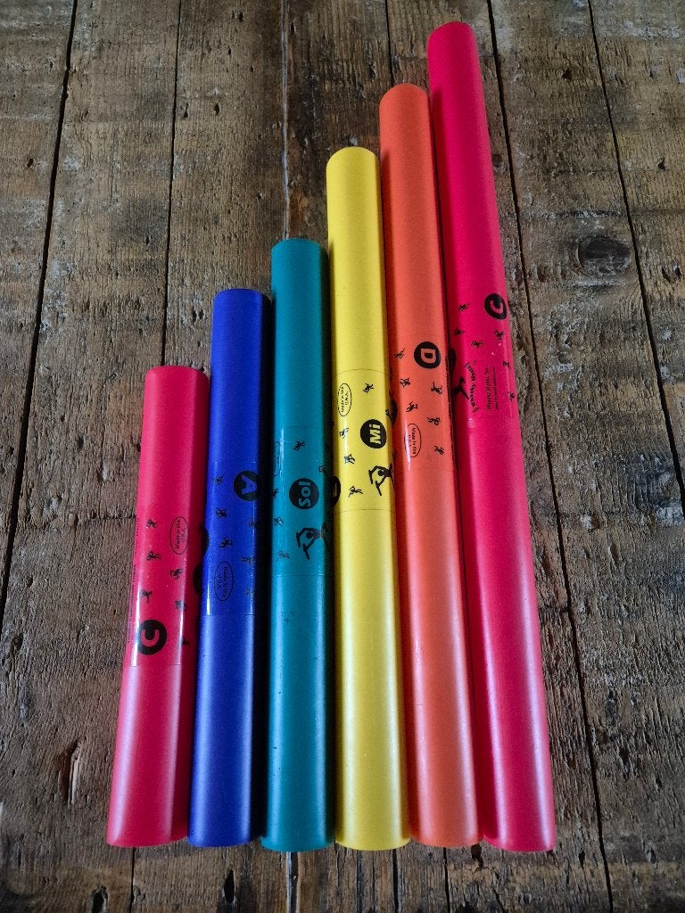 BOOMWHACKERS 6 delige set, Ophalen of Verzenden, Gebruikt