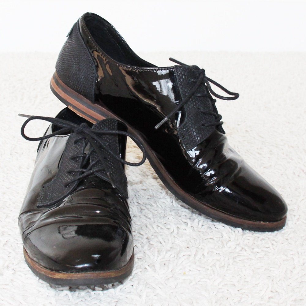 Zeer Mooie Lak Leren 5th Avenue Schoenen (Maat 39) s12 €40,-