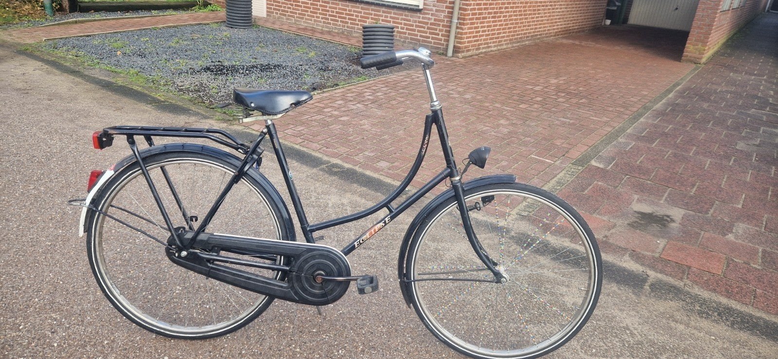 omafiets 28 inch, Ophalen, Terugtraprem, 53 tot 56 cm, Gebruikt
