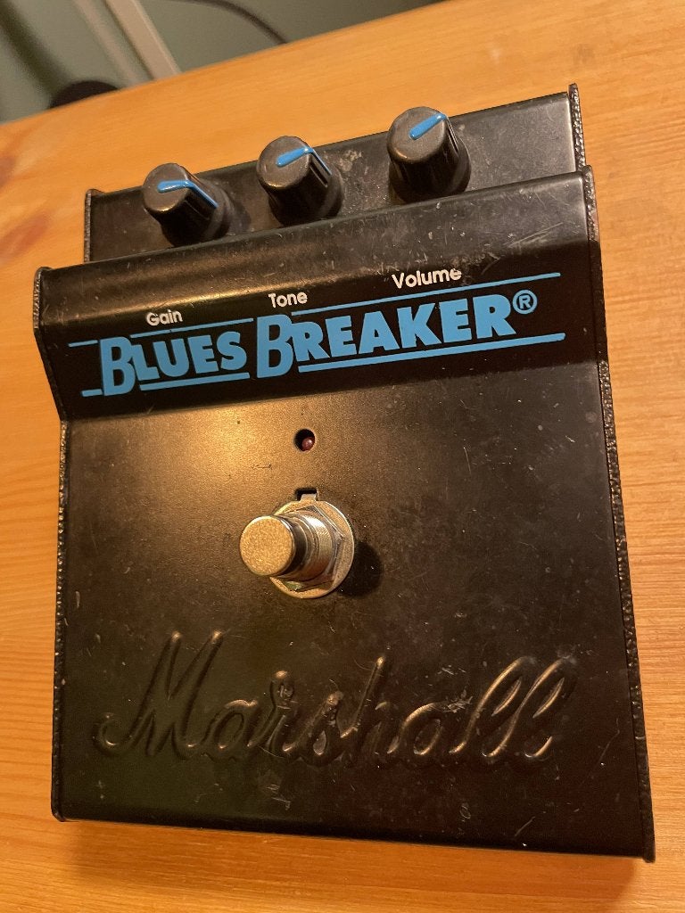 Marshall Bluesbreaker overdrive origineel uit 90s, Muziek en Instrumenten, Effecten, Ophalen of Verzenden, Gebruikt
