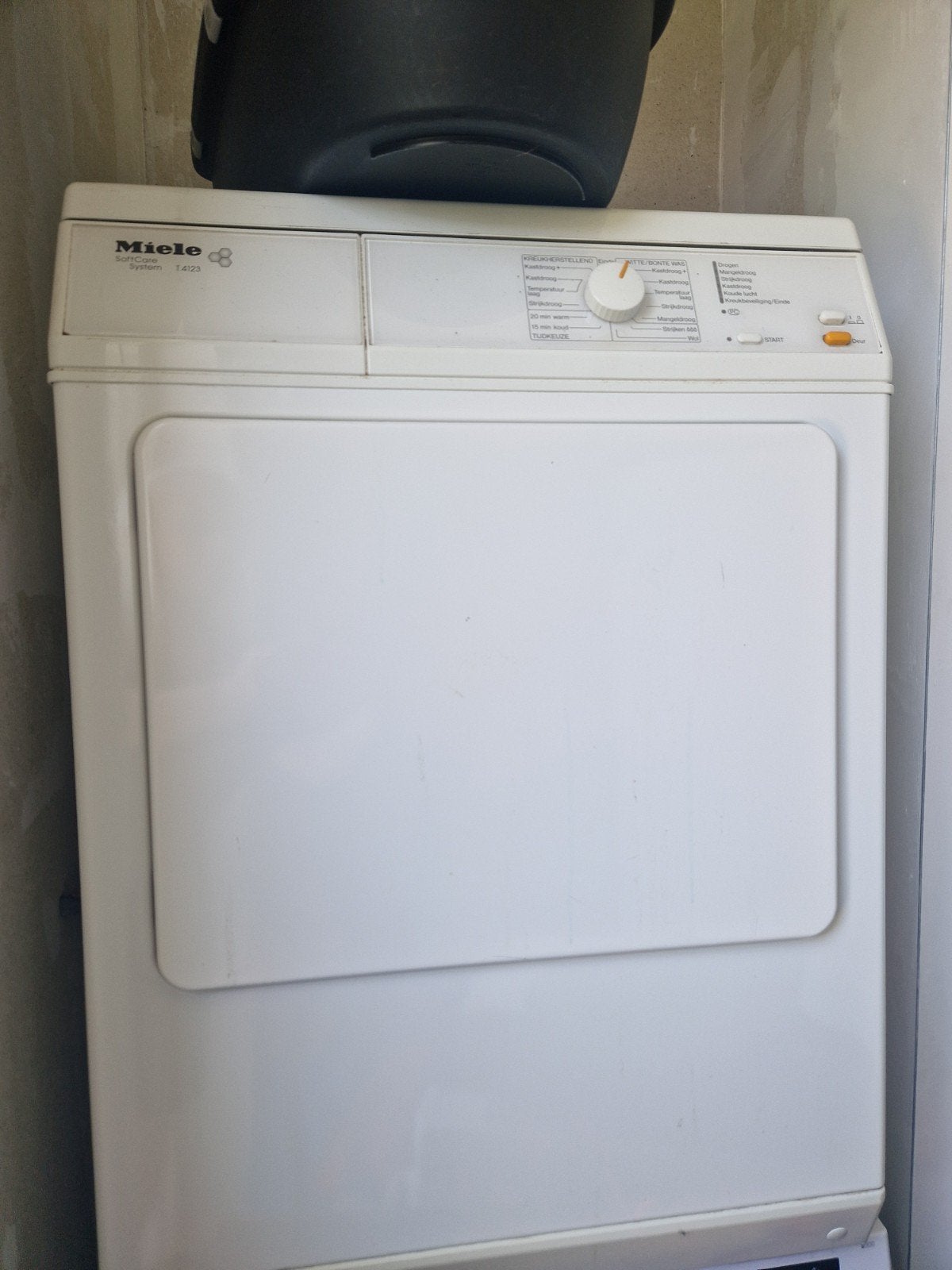 Miele wasdroger softcare systemen T4123, Ophalen, Gebruikt, Luchtafvoer, 85 tot 90 cm