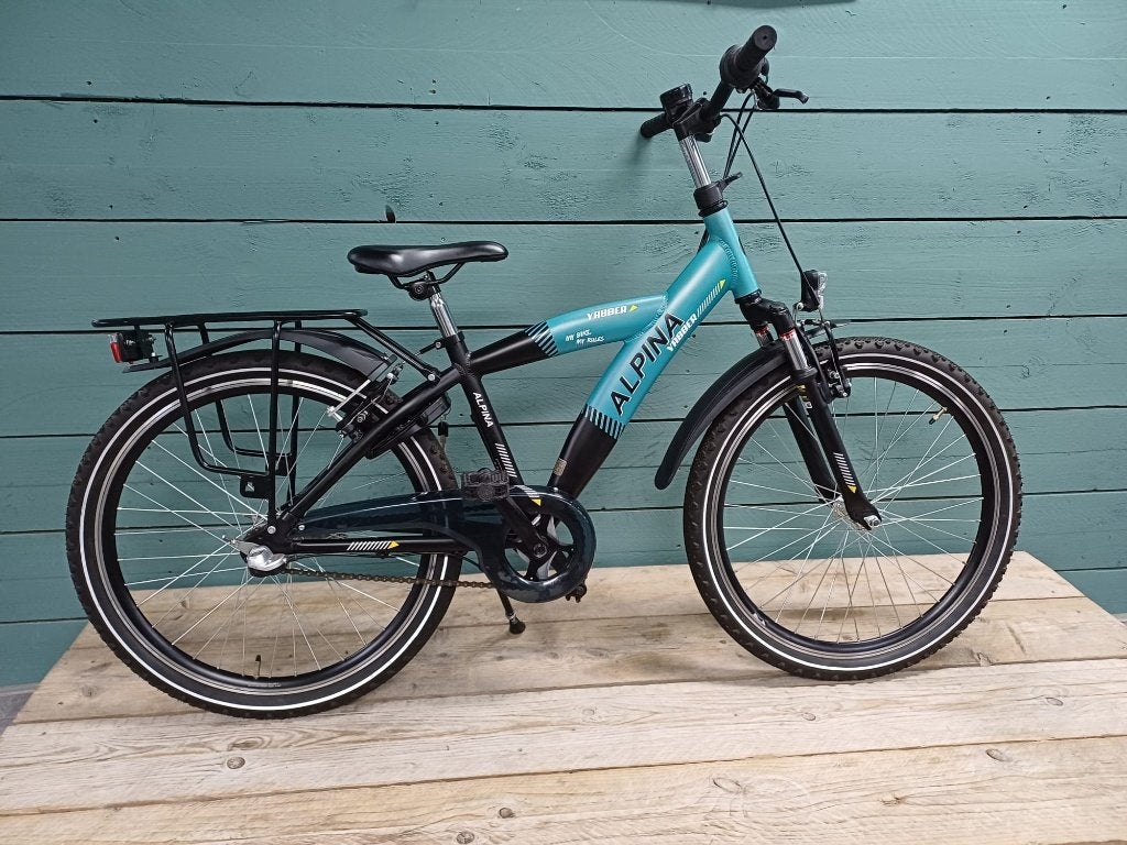Alpina Yabber - 24 inch Jongensfiets - Slechts 15 mnd oud!, Ophalen, 24 inch, Velgrem, Alpina