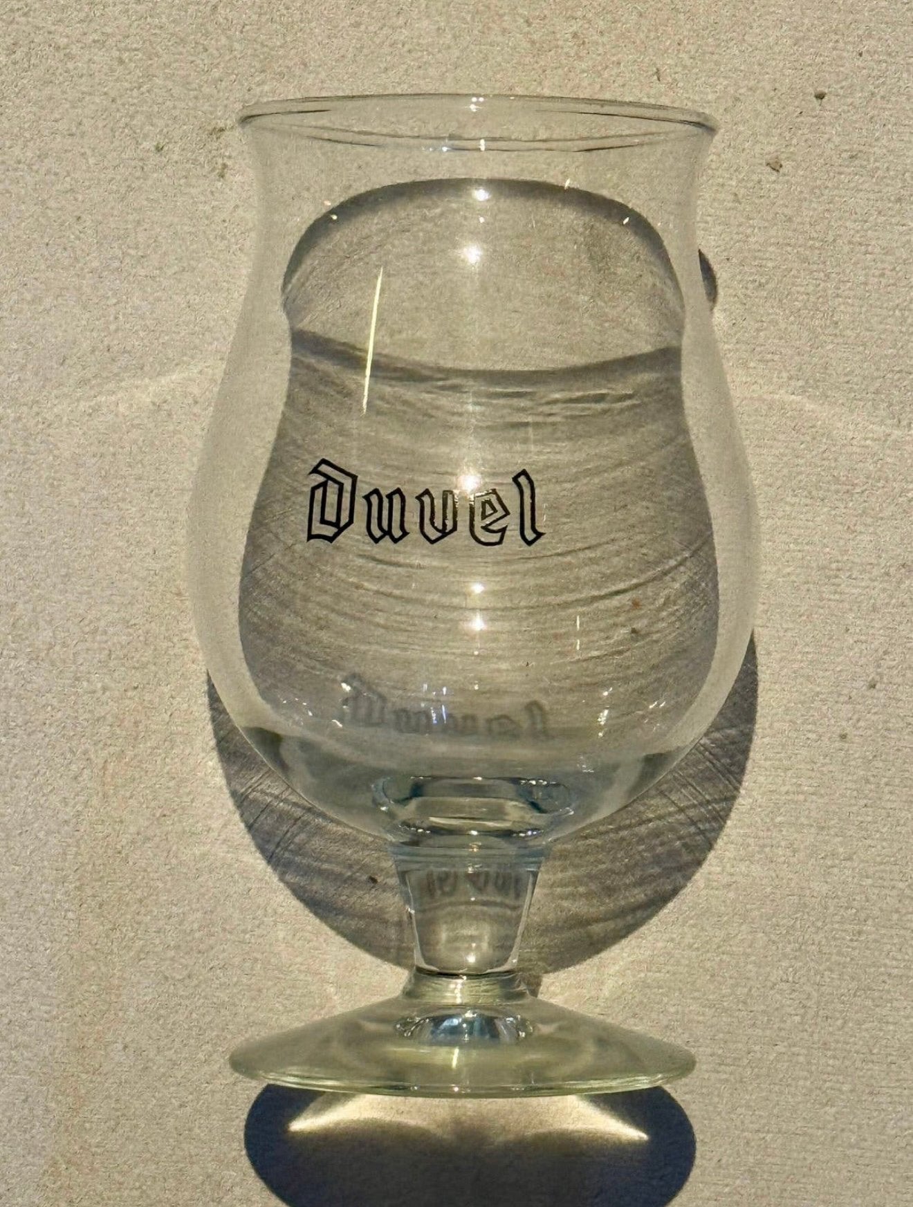 Duvel - ‘Zwarte letters’, Ophalen of Verzenden, Nieuw, Glas of Glazen, Duvel