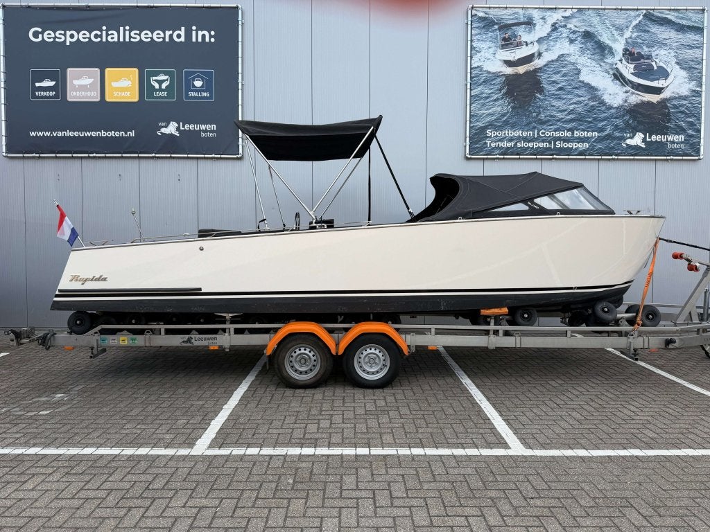 Isloep Rapida 750 / 29PK Yanmar / Bimini top / Boegschroef!, Ophalen of Verzenden, Zo goed als nieuw, Industrieweg 2D, Verkoop@vanleeuwenboten.nl