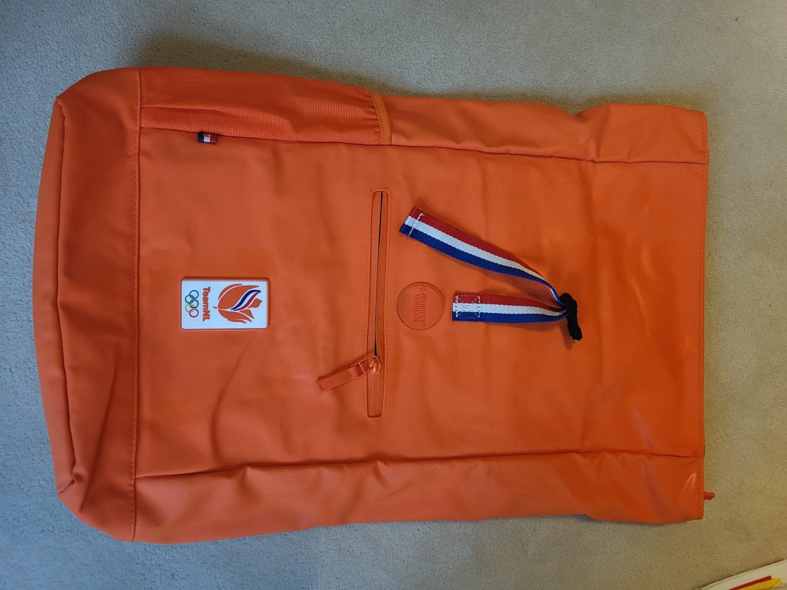 Princess Traveller TeamNL Rugzak Oranje, 25 tot 40 cm, Nieuw, Ophalen, Overige merken