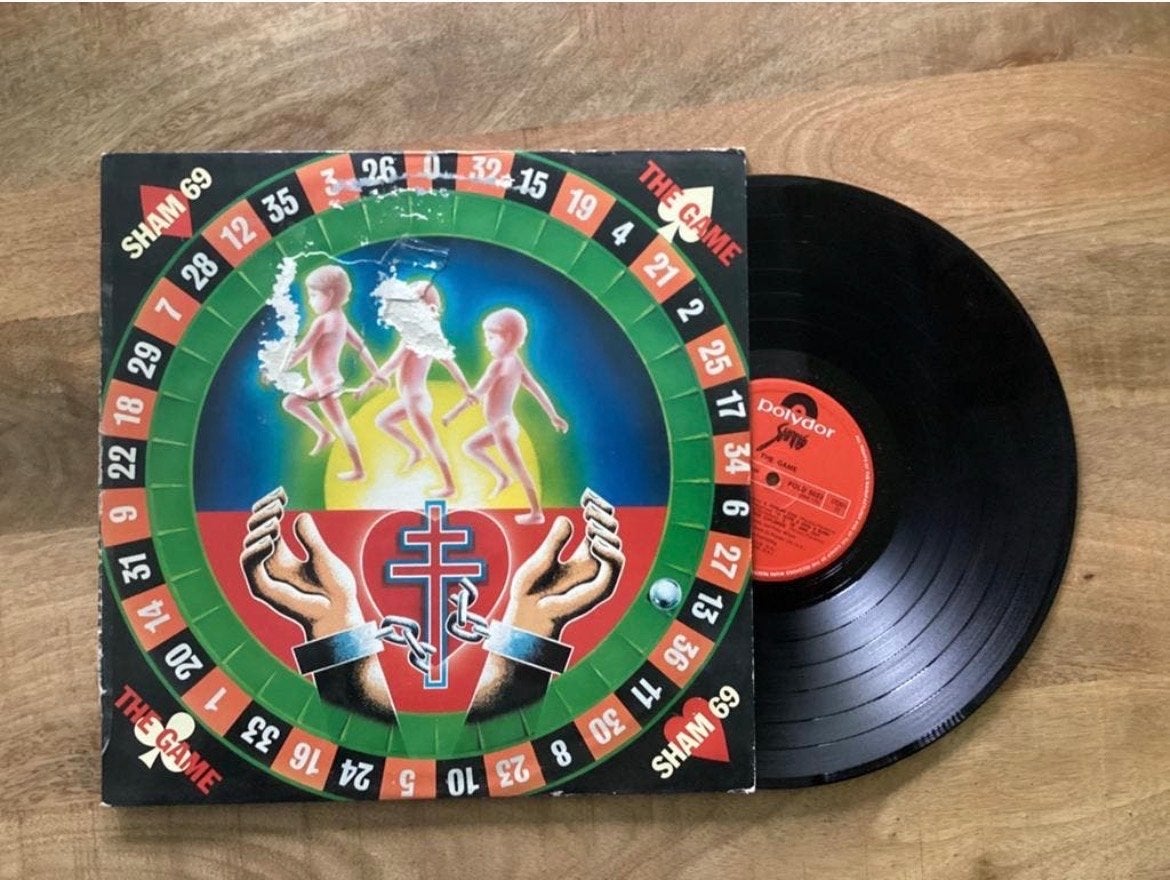 Sham 69 - The Game (LP), Ophalen of Verzenden, 12 inch, LP