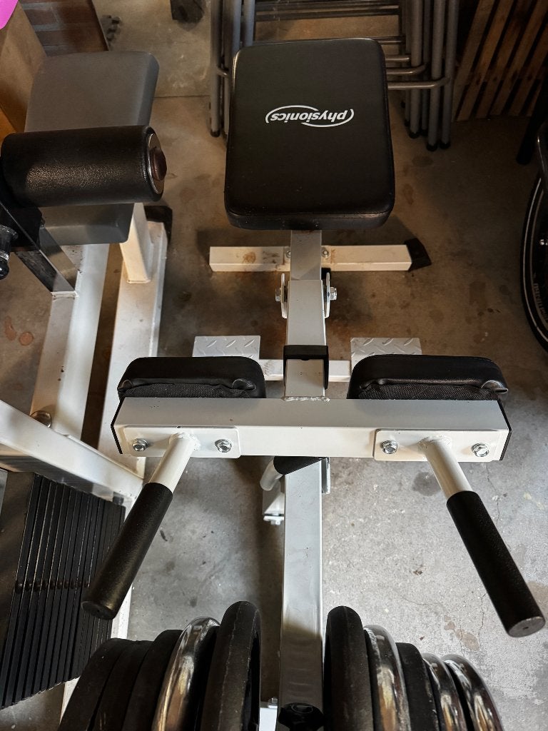 Professioneel fitness krachtstation, Ophalen, Krachtstation, Benen, Zo goed als nieuw