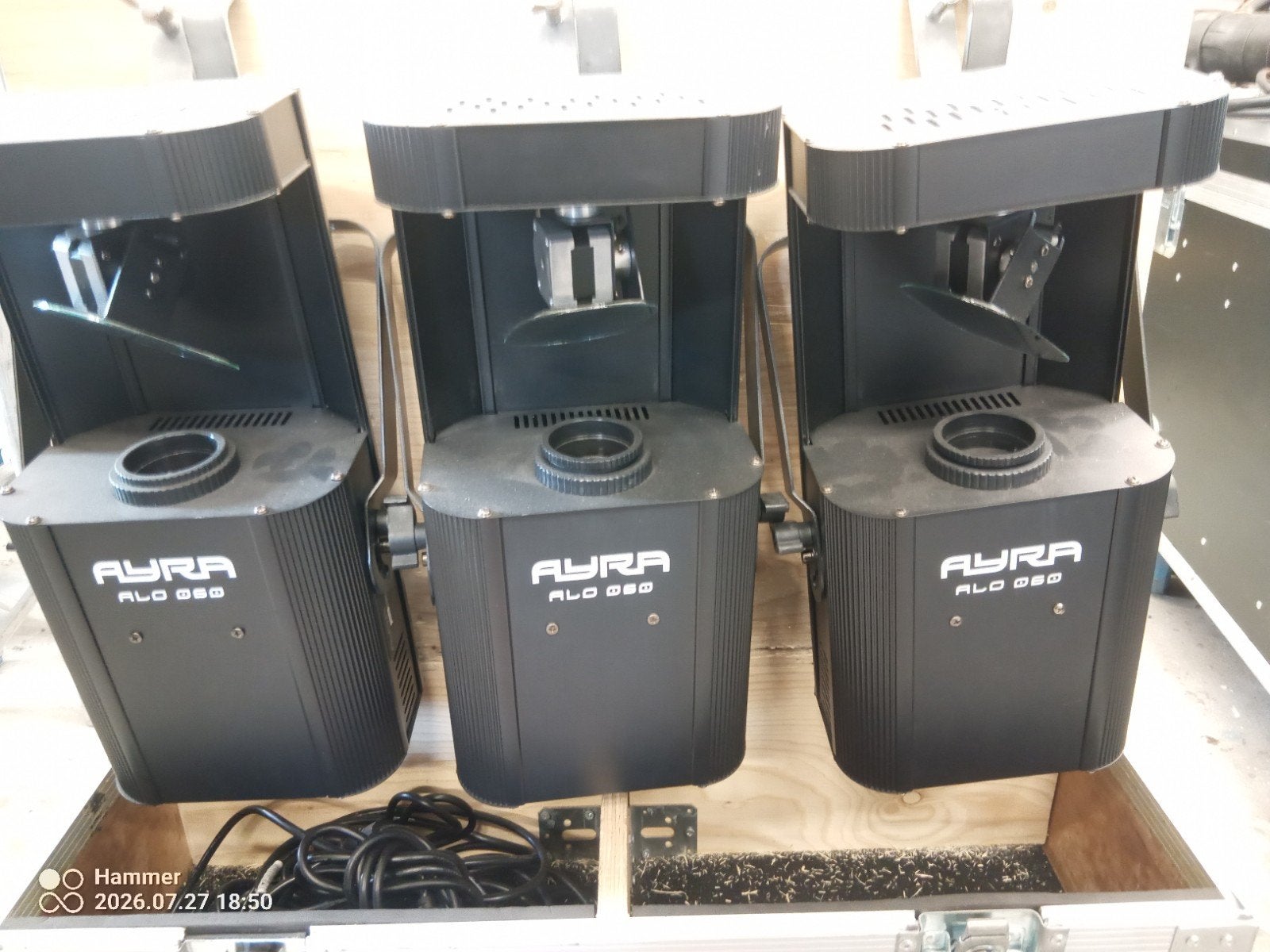 Ayra ALO 060 Lichteffecten Set (10 stuks) in Flightcase, Ophalen, Gebruikt, Licht