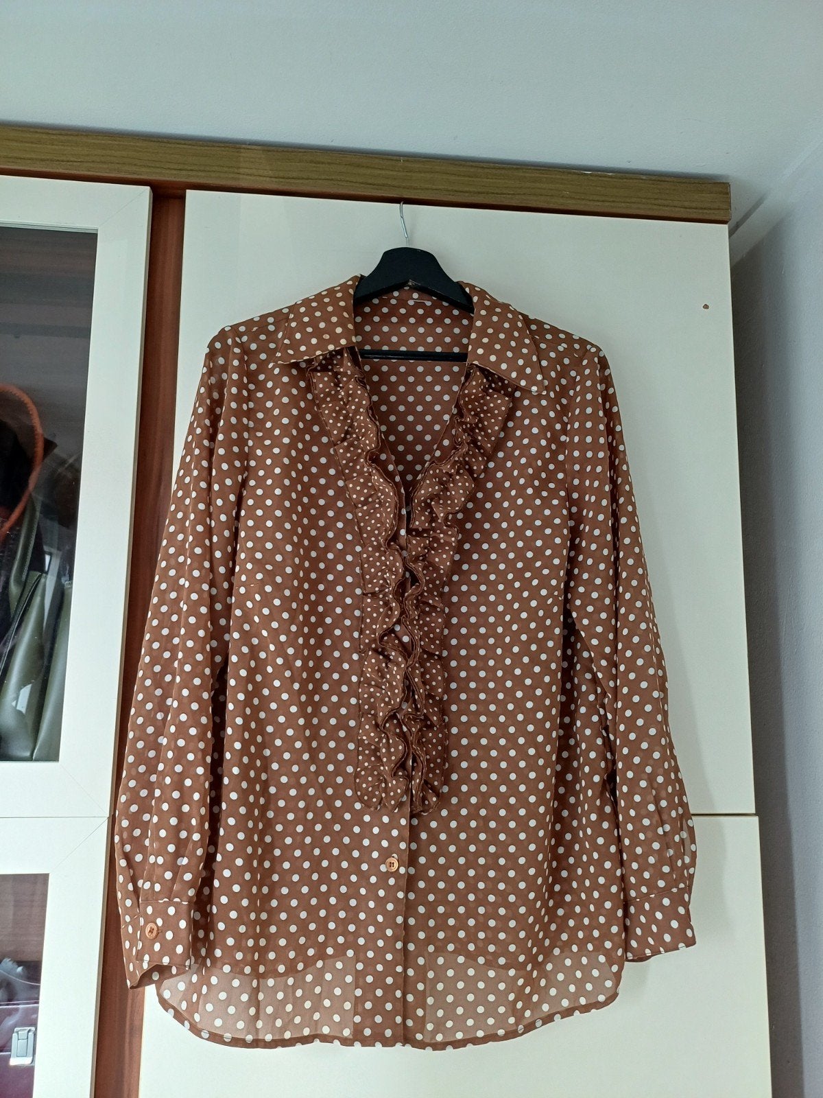 Prachtige blouse, Ophalen of Verzenden, Zo goed als nieuw, Maat 42/44 (L)