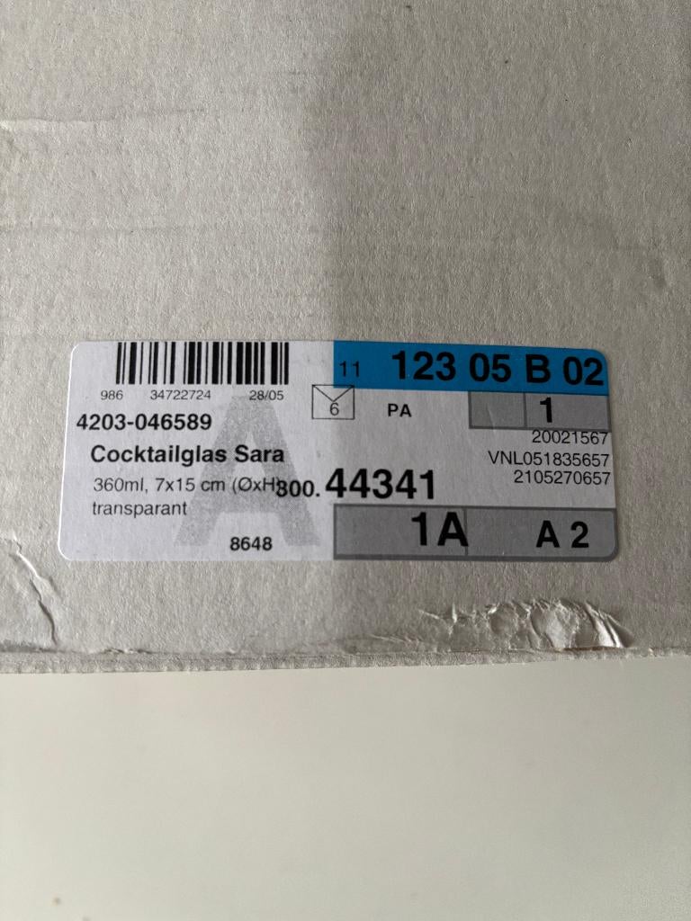 Longdrink glazen (6x), Huis en Inrichting, Keuken | Servies, Glas of Glazen, Ophalen of Verzenden, Overige stijlen, Glas