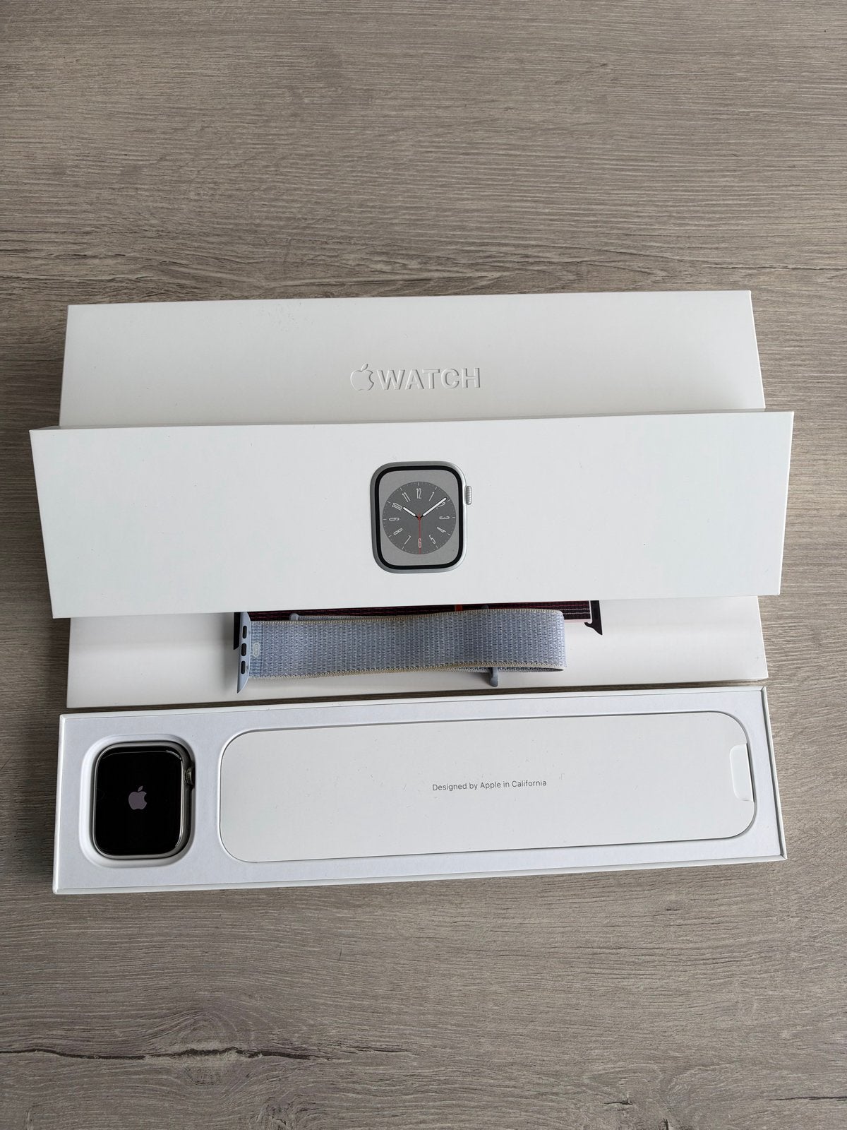 Apple Watch Series 8 GPS + Cellular 45mm Zilver, Afstand, IOS, Ophalen of Verzenden, Zo goed als nieuw