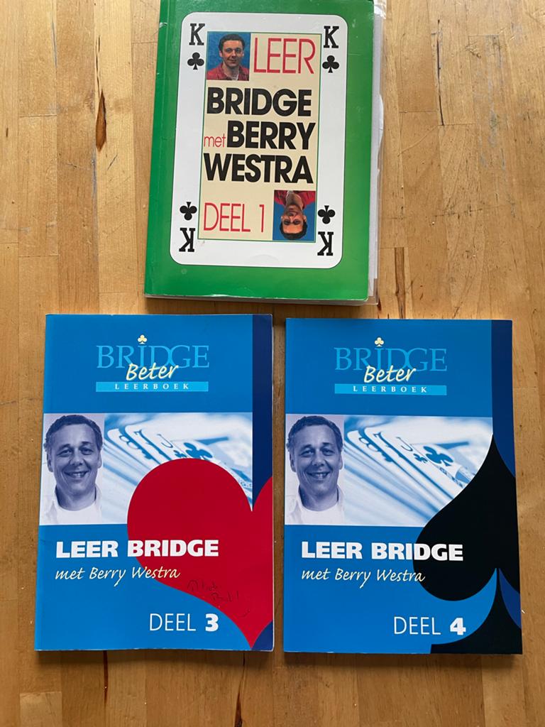 3 Bridge cursusboeken van Berry Westra, Boeken, Ophalen of Verzenden, Zo goed als nieuw