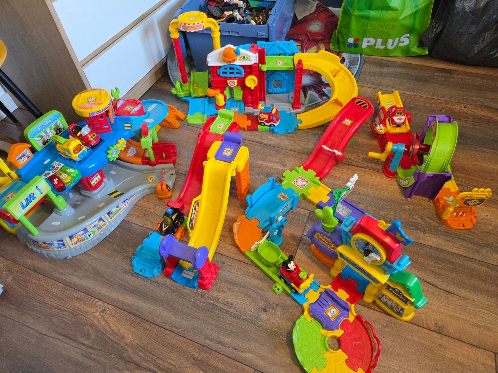 Grote VTech Toet Toet Auto's collectie, Ophalen, Gebruikt