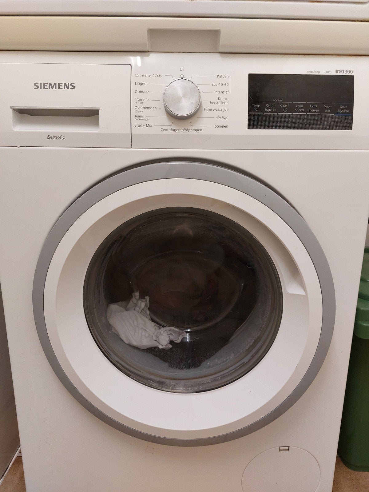 Siemens wasmachine en droger, Gebruikt, Ophalen of Verzenden, Voorlader, 85 tot 90 cm