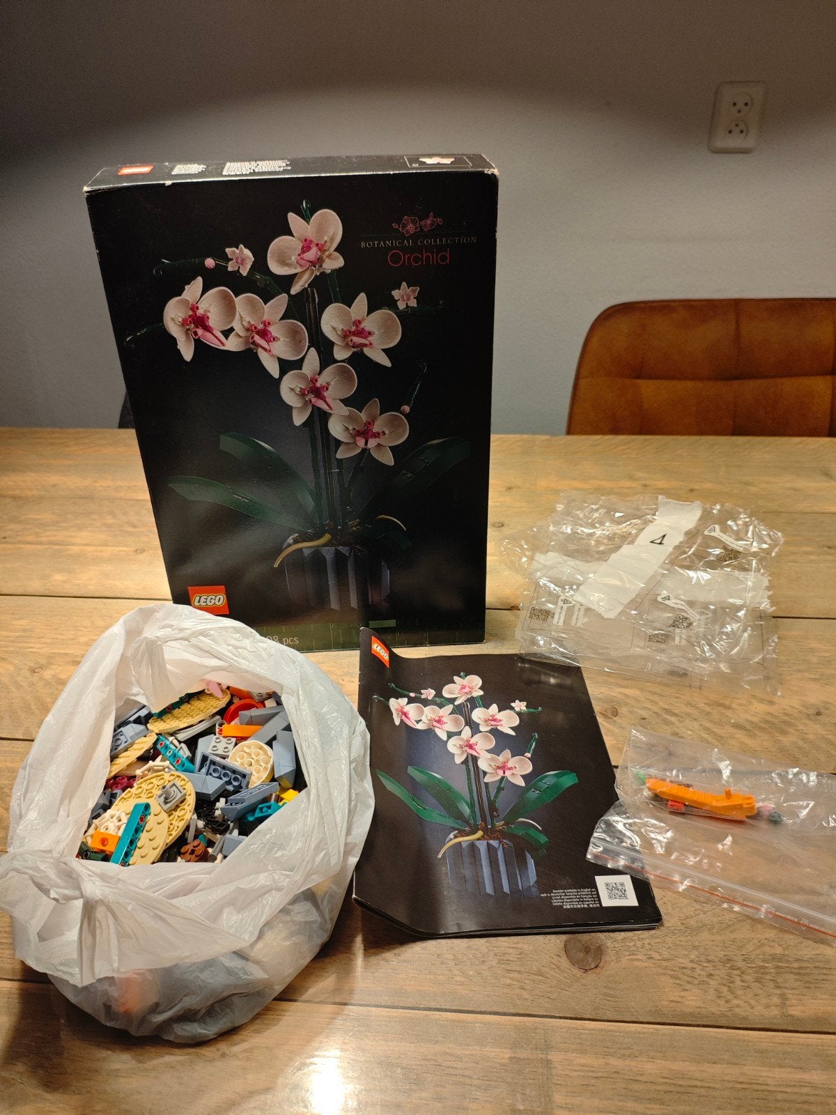 LEGO Orchidee 10311 - compleet, Ophalen of Verzenden, Gebruikt, Overige merken