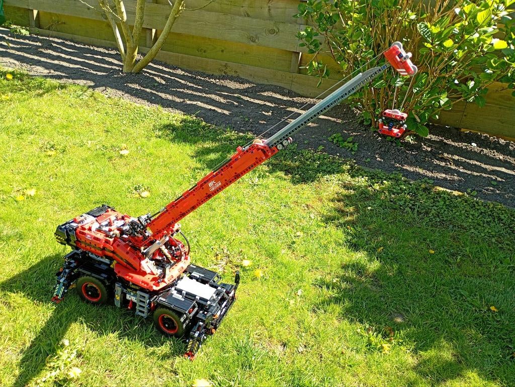 Lego Technic 42082 Kraan met elektrische functies, Gebruikt, Lego, Ophalen of Verzenden, Technic