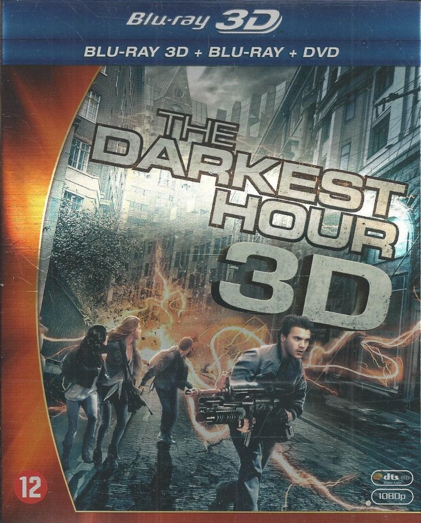 The darkest hour ( Blu-ray 3d + blu-ray + dvd ), Inclusief DVD, Film, Science Fiction en Fantasy, Ophalen of Verzenden