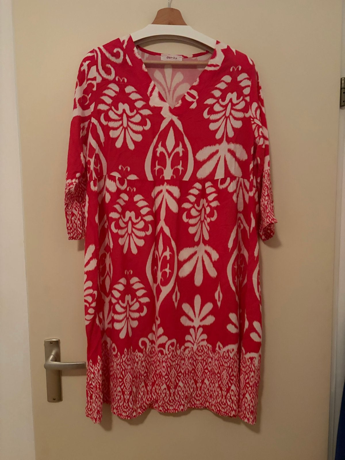 Paprika jurk maat 44, Kleding | Dames, Maat 42/44 (L), Ophalen of Verzenden, Zo goed als nieuw, Knielengte