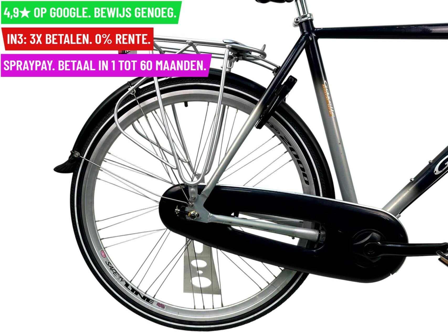 Herenfiets Gazelle Chamonix 28"/60cm/8ver - Levering, Fietsen en Brommers, Fietsen | Heren | Herenfietsen, 9713 Bv Groningen, Gebruikt