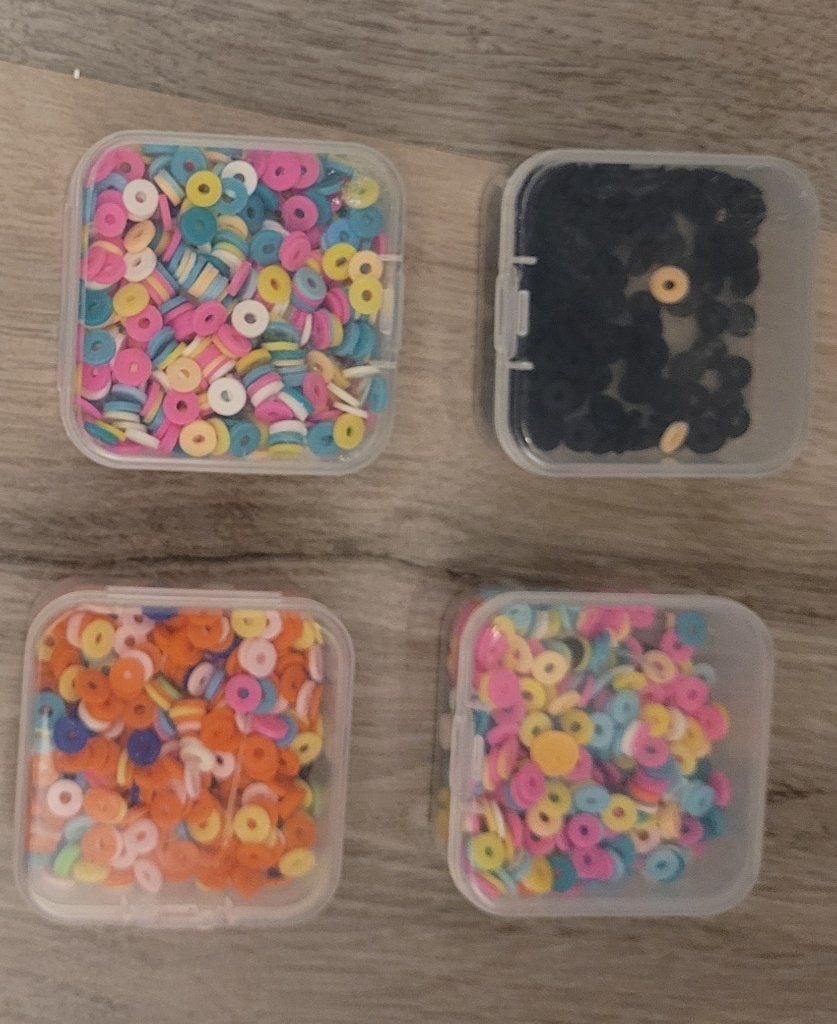 Bakjes met polymeer om sieraden te maken, Ophalen of Verzenden, Nieuw, Kraal