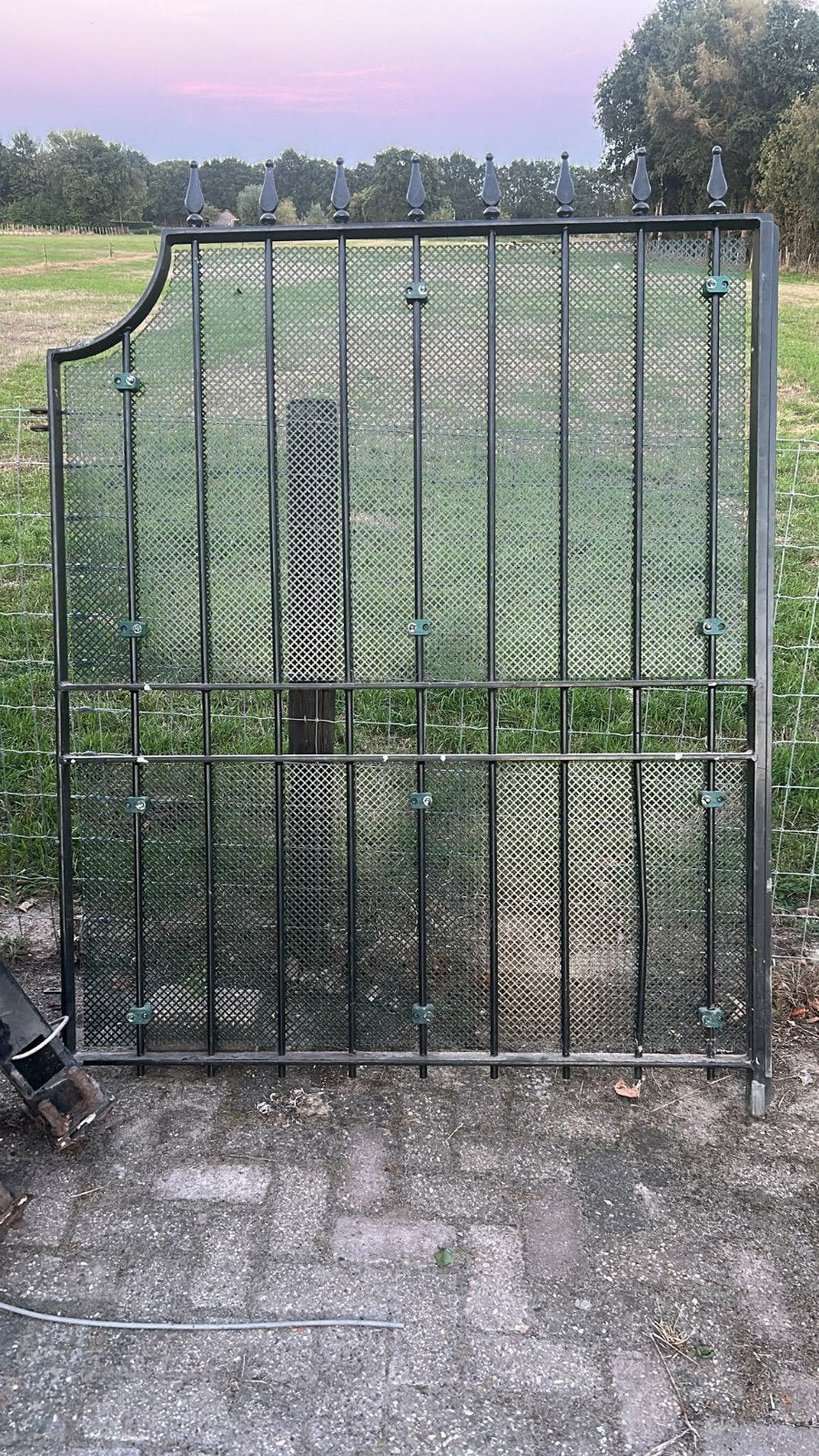 Tuinhek, Ophalen, Gebruikt, IJzer, Tuinhek