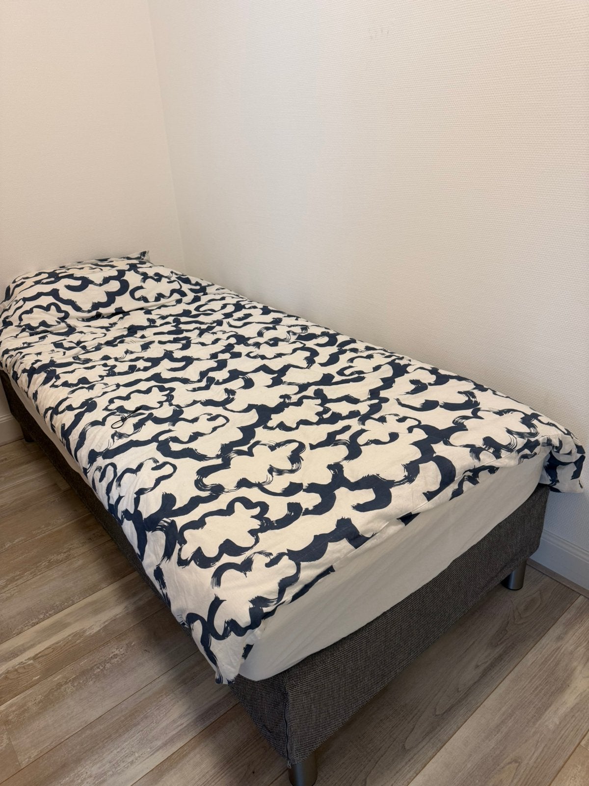 1 persoons boxspring, Ophalen, Zo goed als nieuw, Eenpersoons, 90 cm