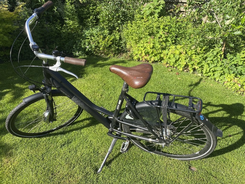 Damesfiets met lage instap, 8 versnellingen als nieuw., Fietsen en Brommers, Versnellingen, Zo goed als nieuw, 0 zitjes, 50 tot 53 cm