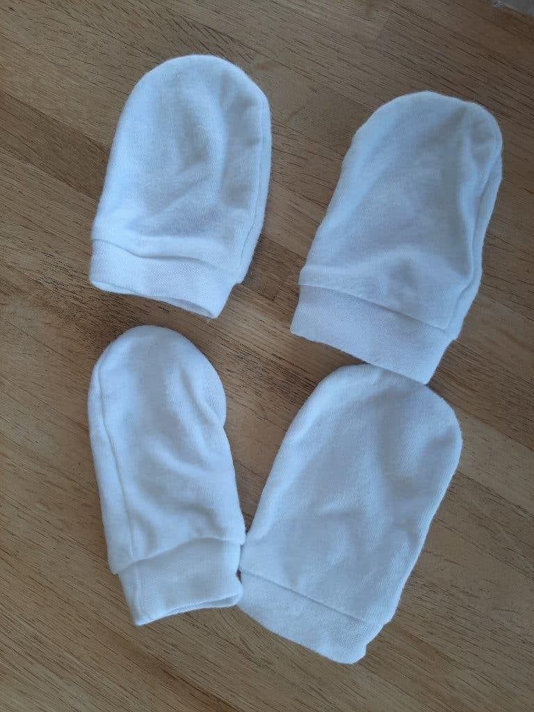 Krabwantjes x 2 HEMA NIEUW, Kinderen en Baby's, Babykleding | Mutsen, Sjaals en Wanten, Maat 50, Jongetje of Meisje, Wanten, Nieuw