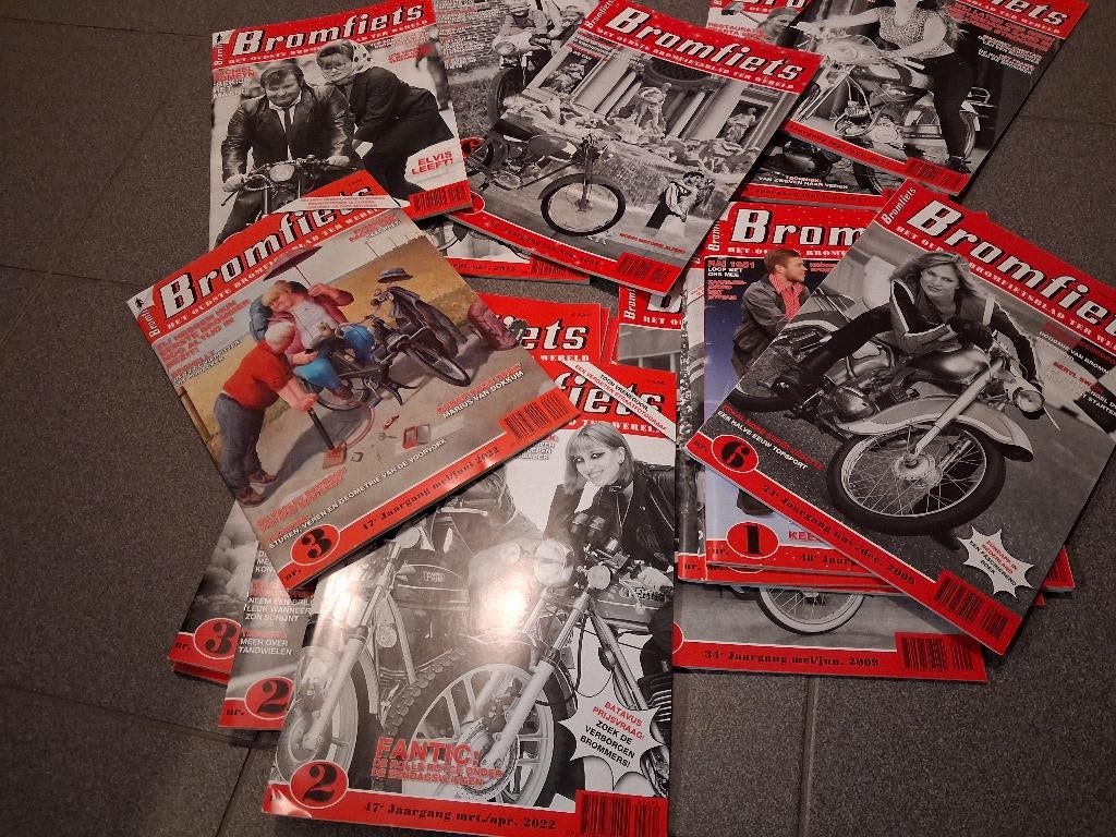 bromfiets bladen  17 stuks, Ophalen, Zo goed als nieuw