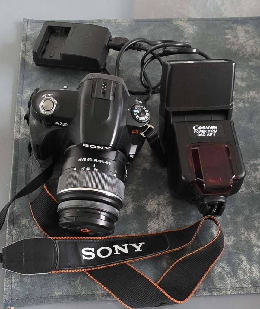 Spiegelreflexcamera Sony, Audio, Tv en Foto, Fotocamera's Digitaal, Gebruikt, Spiegelreflex, 10 Megapixel, Ophalen of Verzenden