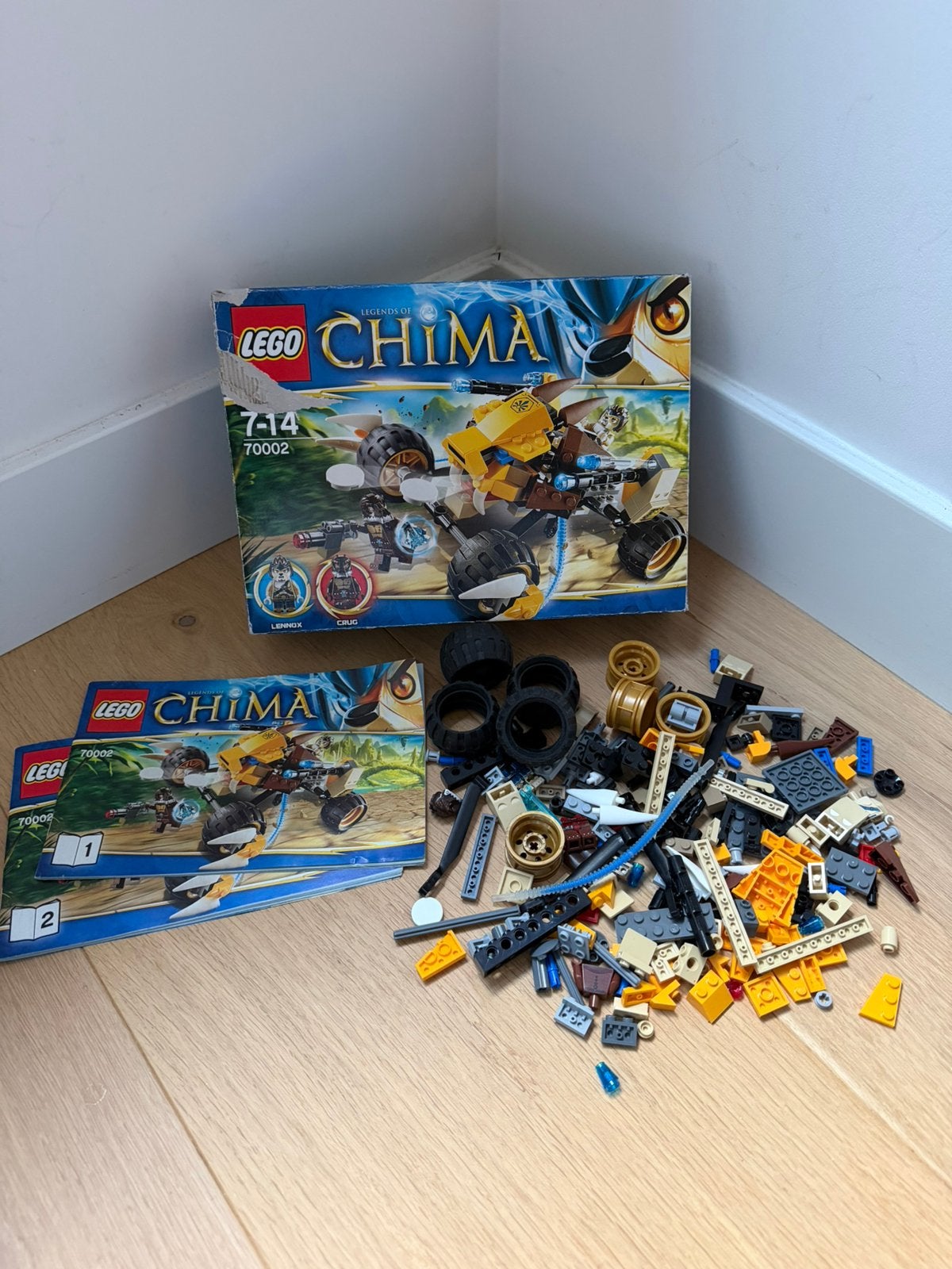 Lego Chima 70002, Inclusief accessoires, Overige thema's, Lego, Ophalen of Verzenden