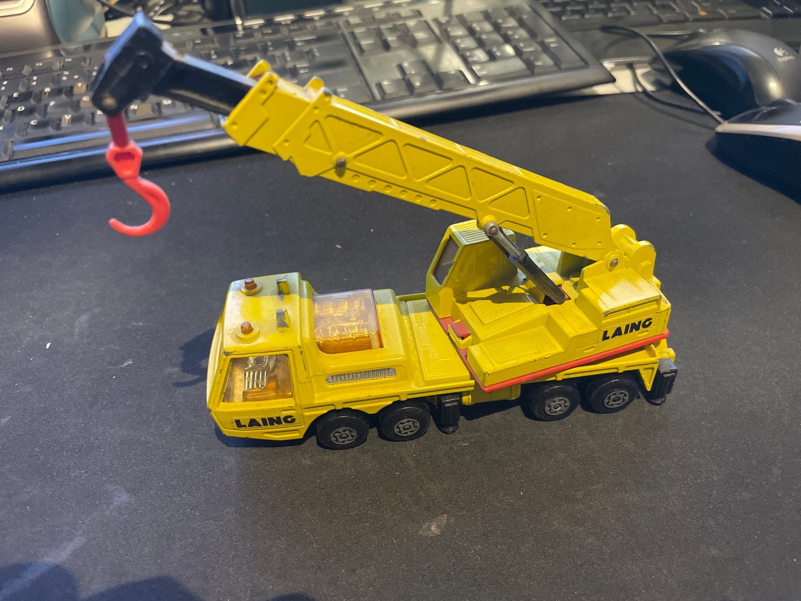 Matchbox Super Kings K-113 Hercules Mobile Kraanwagen, Ophalen of Verzenden, Gebruikt