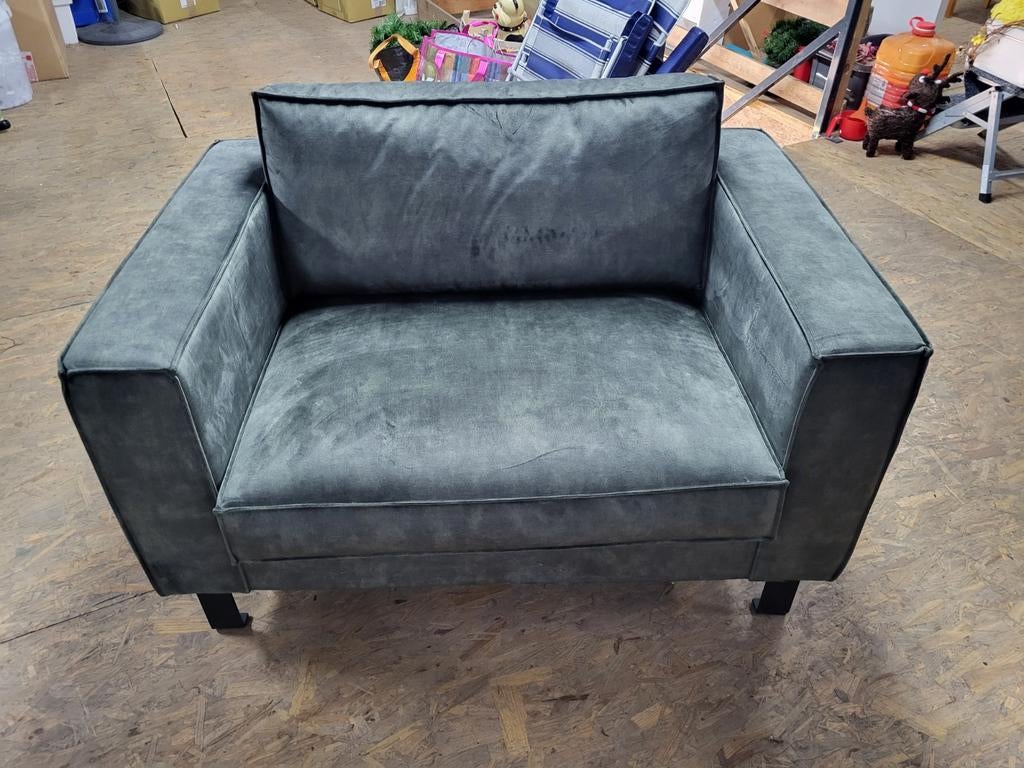 Love seat, Huis en Inrichting, Fauteuils, Ophalen of Verzenden, Zo goed als nieuw, 75 tot 100 cm