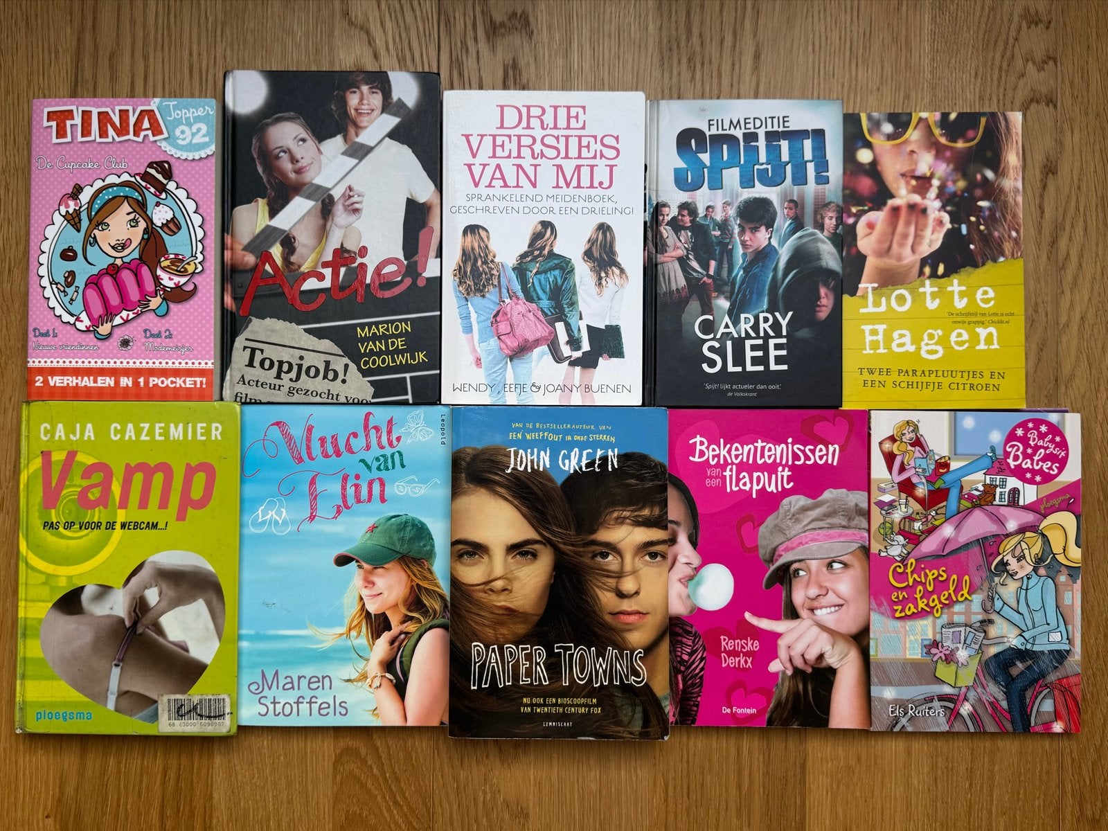 Diverse jeugdboeken: Carry Slee, John Green, Tina en meer, Ophalen of Verzenden, Zo goed als nieuw, Diverse auteurs, Fictie