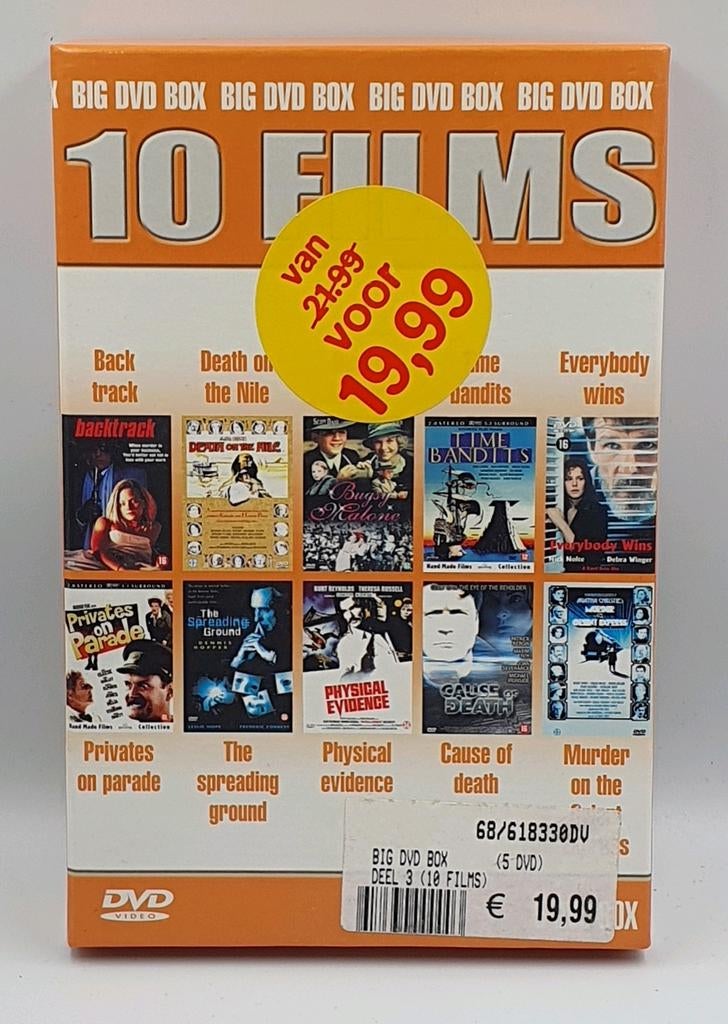 Te koop: Big DVD Box: 10 Films - Diverse Genres, Vanaf 12 jaar, Ophalen of Verzenden, Gebruikt, Overige genres