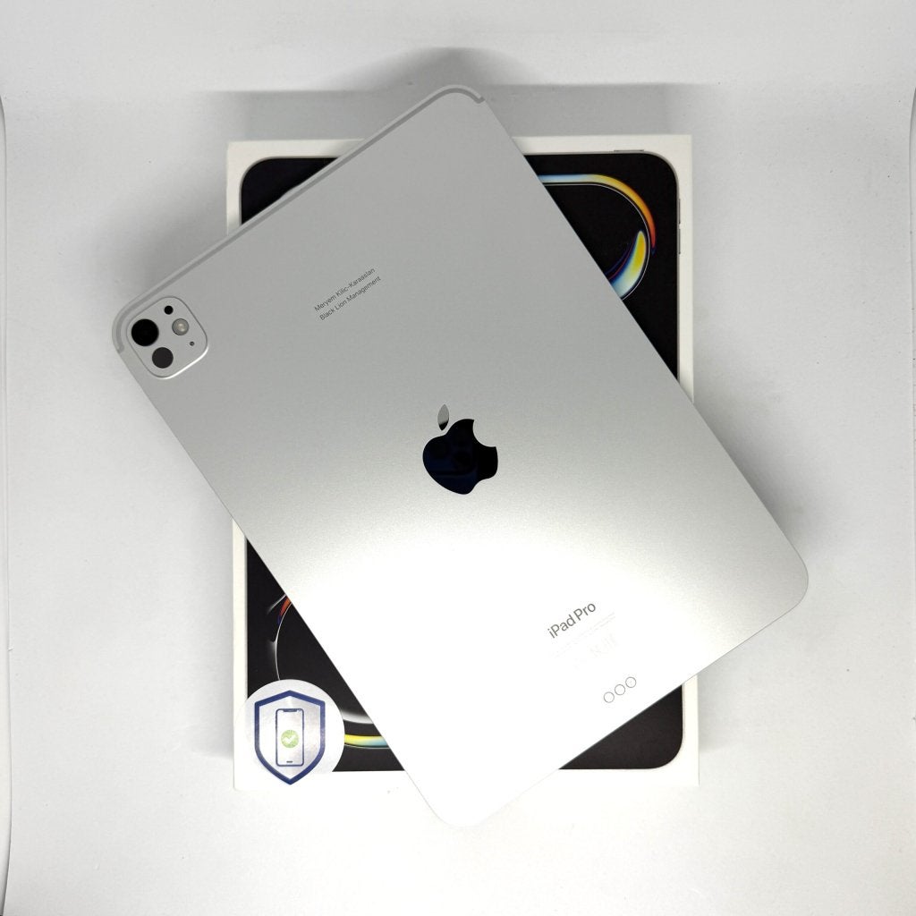iPad Pro 11 inch M4 256GB zilver /krasvrij /96% batt /garant, Computers en Software, Apple iPads, Apple, Zo goed als nieuw, Support@apple.com