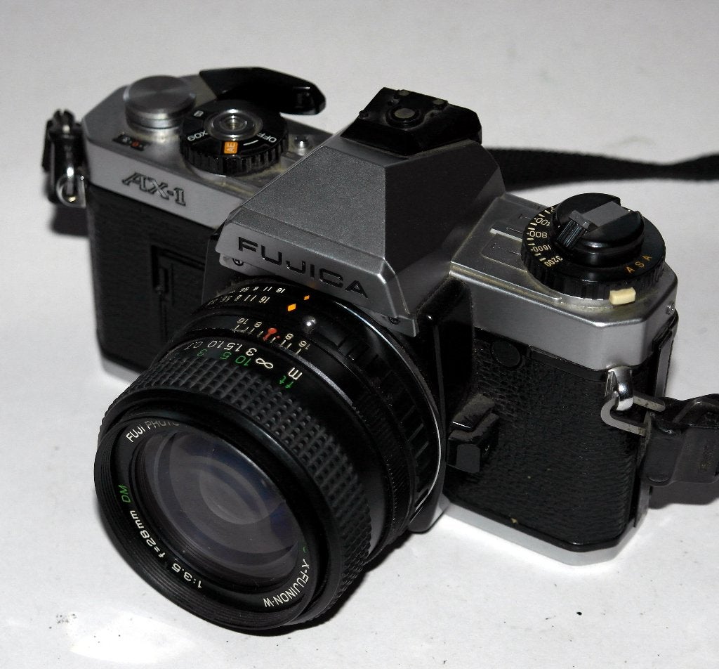 Fujica AX-1, Ophalen of Verzenden, Gebruikt, Spiegelreflex, Fuji