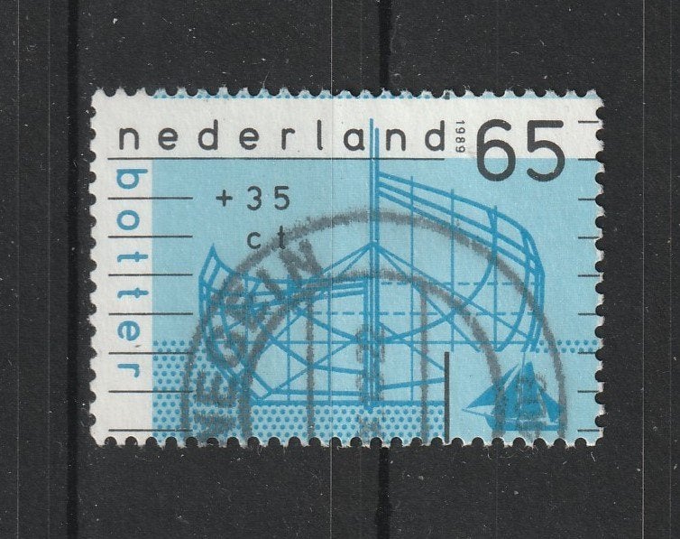 nvph 1425 Zomerzegel 1989, Postzegels en Munten, Ophalen of Verzenden, Na 1940, Gestempeld