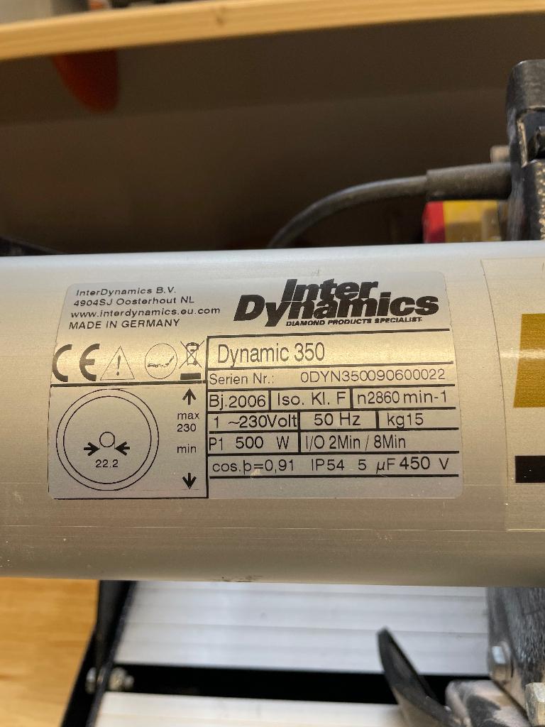 Elektrische Tegelzaag, Gebruikt, Inter Dynamics, Overige typen, 600 tot 1200 watt