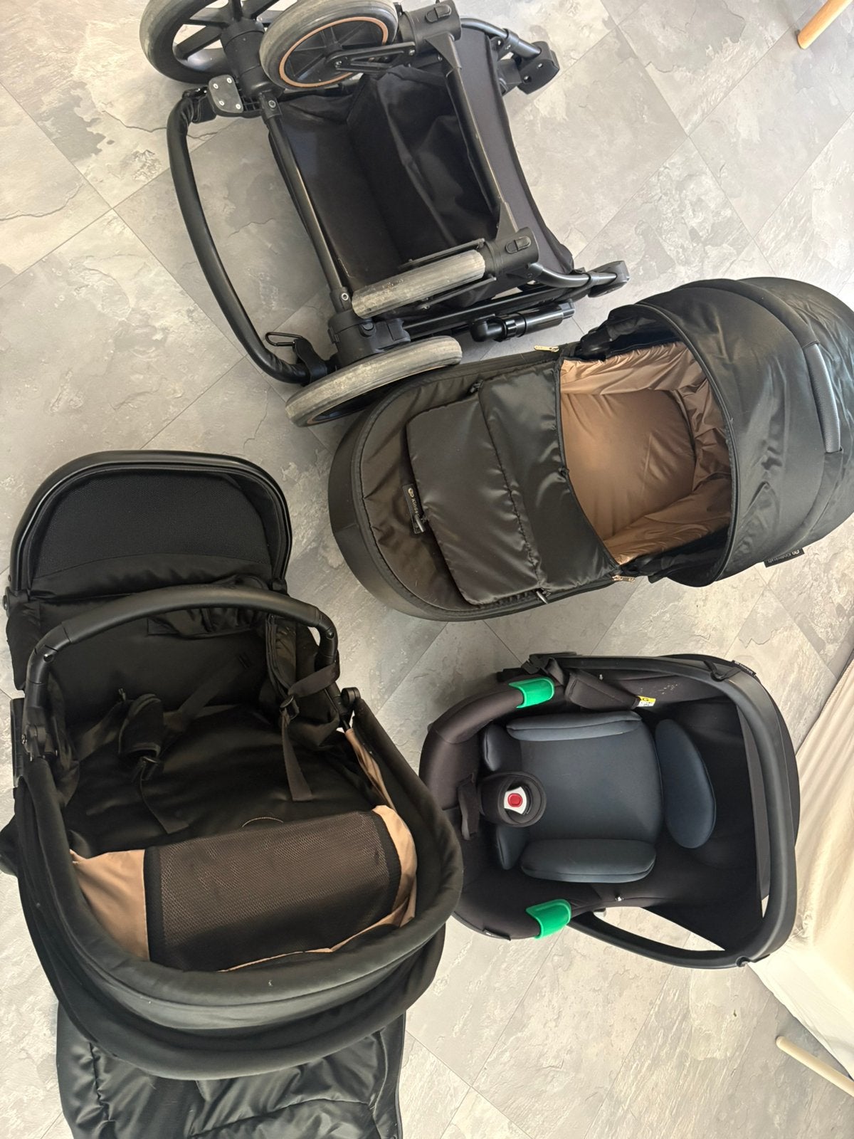 Kinderwagen compleet Kinderkraft trio prime 2 pro, Ophalen, Zo goed als nieuw, Overige merken