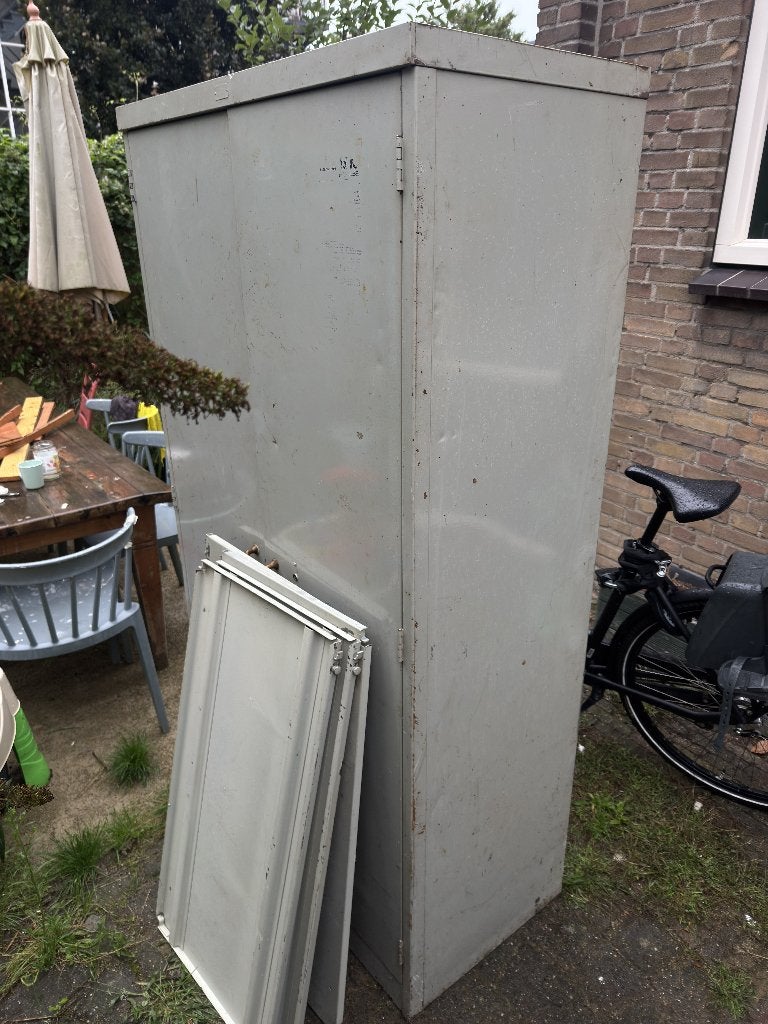 Stalen werkkast, Huis en Inrichting, Ophalen, Gebruikt