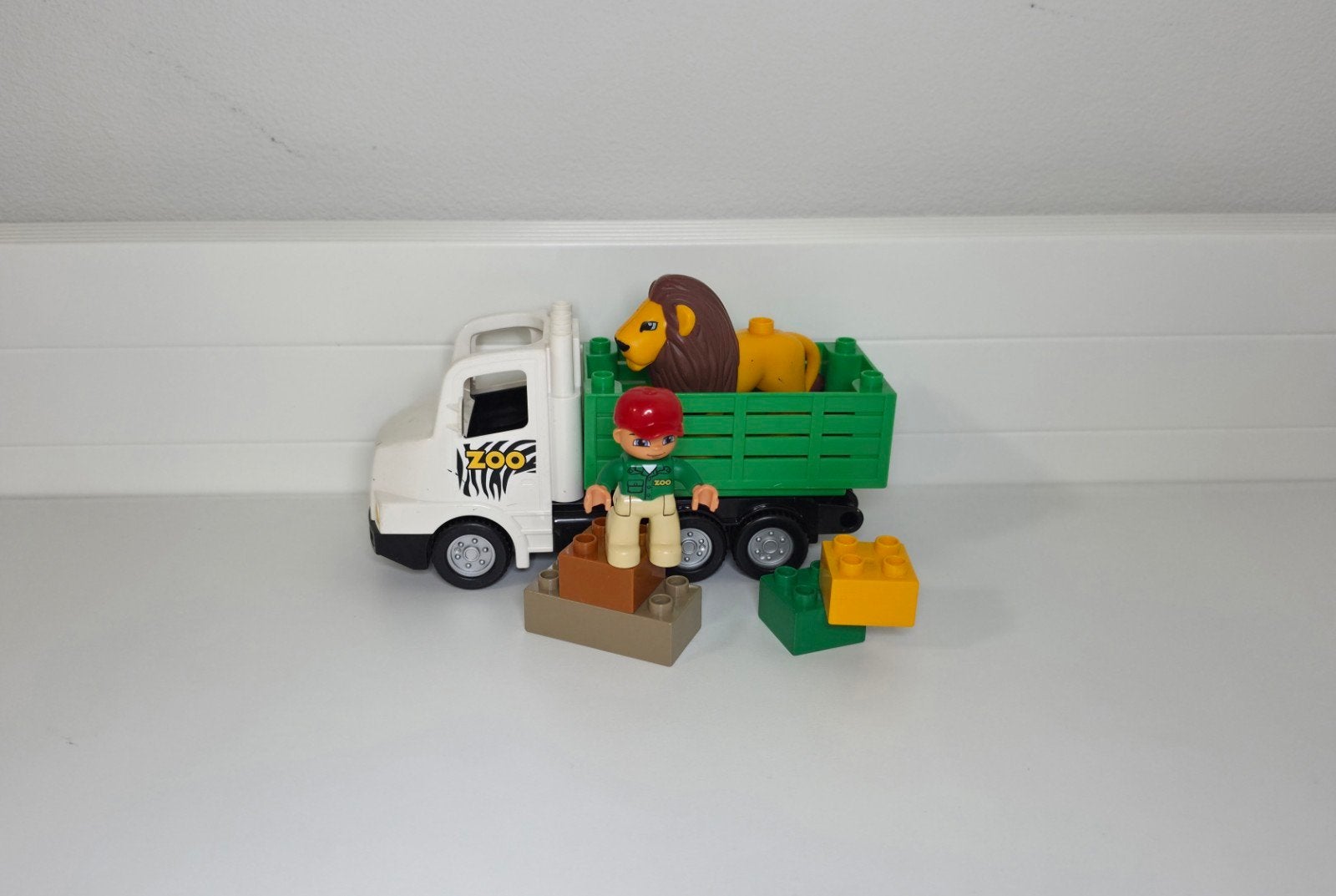LEGO Duplo Dierentuin truck  - Set 6172 - Compleet, Ophalen of Verzenden, Zo goed als nieuw, Duplo