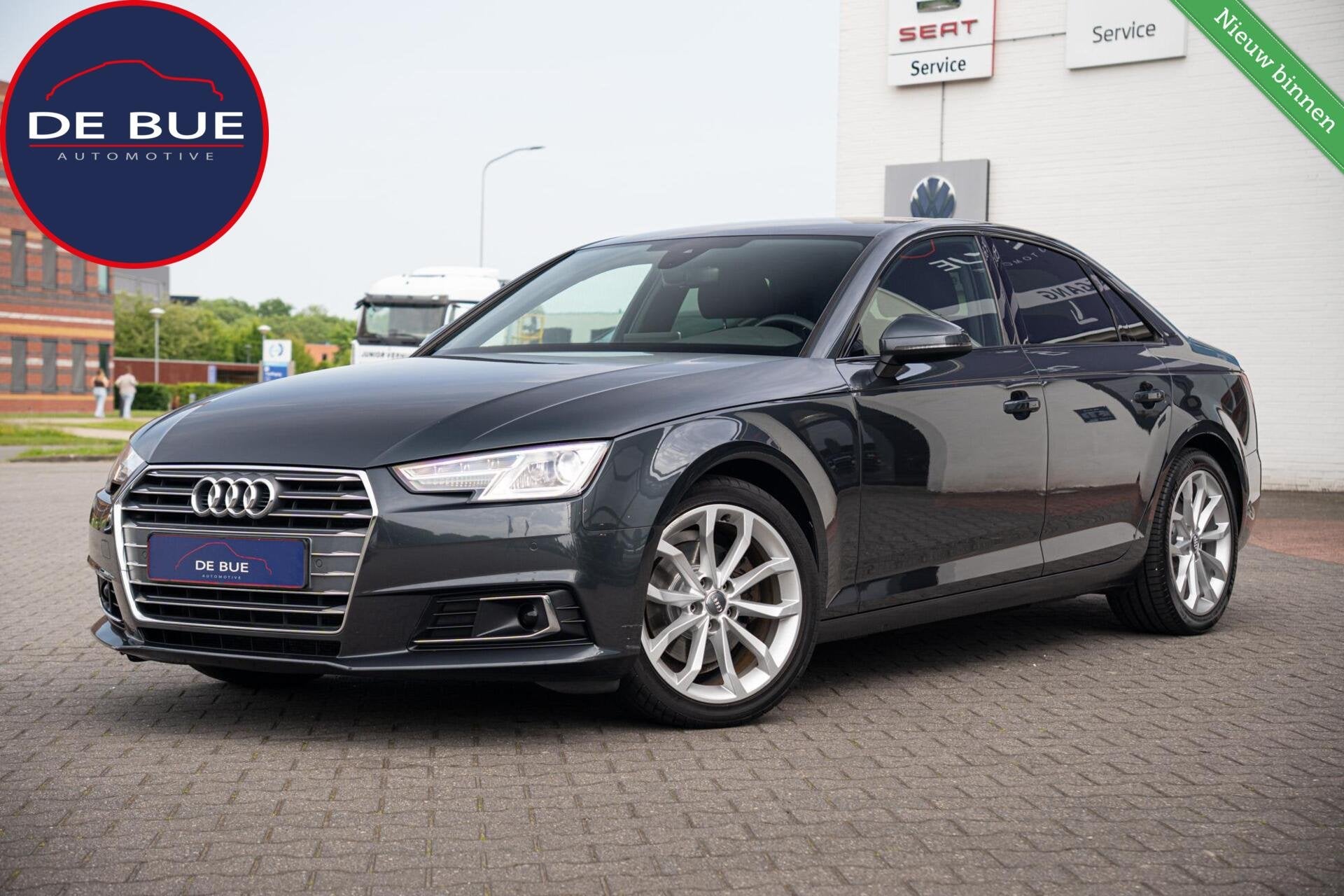 Audi A4 Limousine 1.4 TFSI Sport|Virtual|S-Line|Automaat|Stu, Auto's, Audi, Stof, Gebruikt, 150 pk, A4