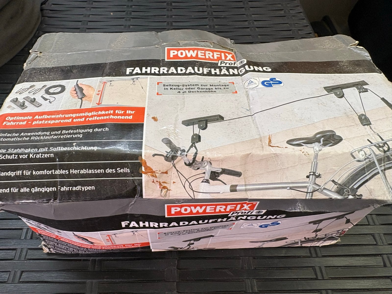 Powerfix Profi Fietsophangsysteem - Ruimtebesparend, Fietsen en Brommers, Ophalen of Verzenden, Gebruikt