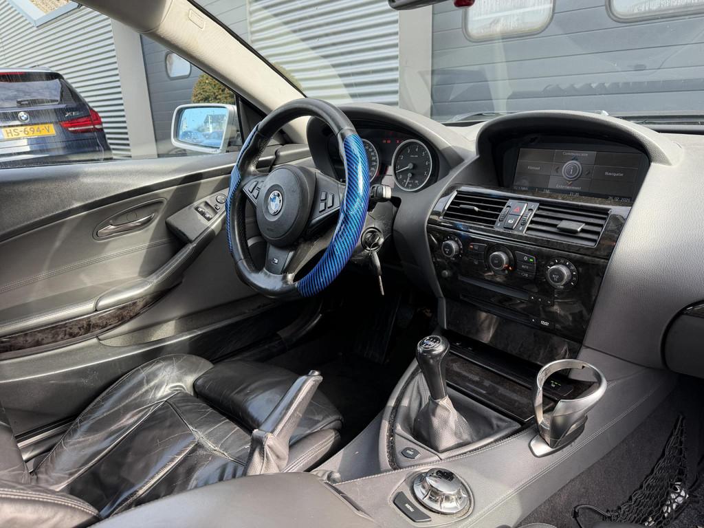 BMW 6-serie 630i | Head-Up Display | Lederen Bekleding | Sto, Auto's, Gebruikt, Zwart, 258 pk, 4 stoelen