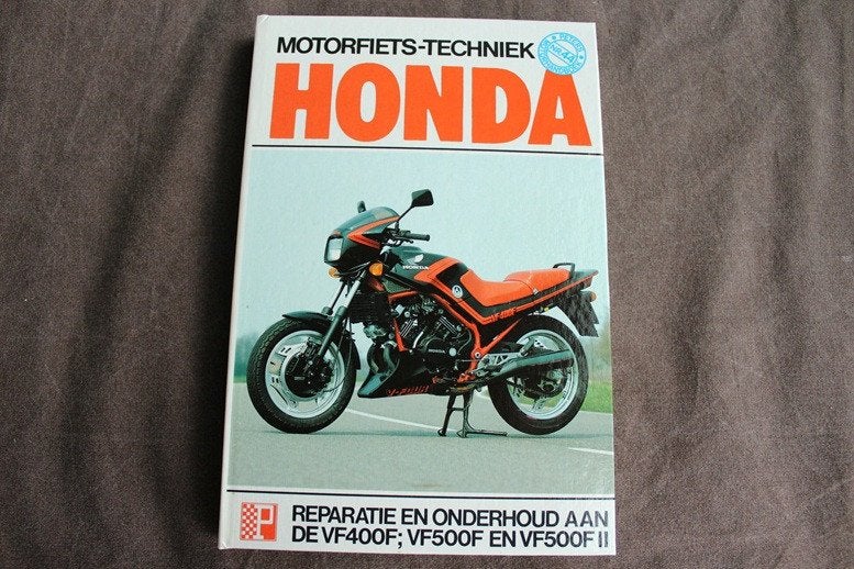 HONDA VF400 VF500 F en FII werkplaatsboek VF 400 500, Motoren, Handleidingen en Instructieboekjes, Ophalen of Verzenden, Honda