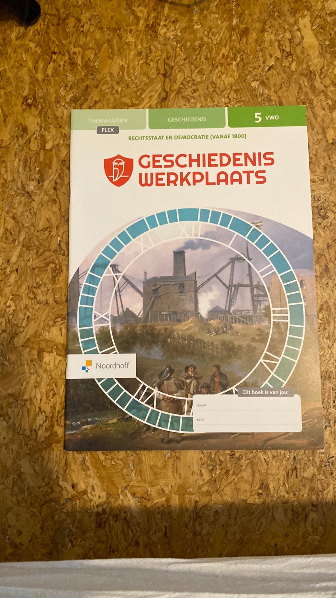 Geschiedeniswerkplaats 3e ed vwo 5 FLEX Themakatern Rechtsst, Ophalen of Verzenden, Nieuw, VWO, Geschiedenis